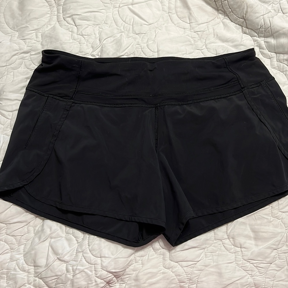 Black Lululemon shorts